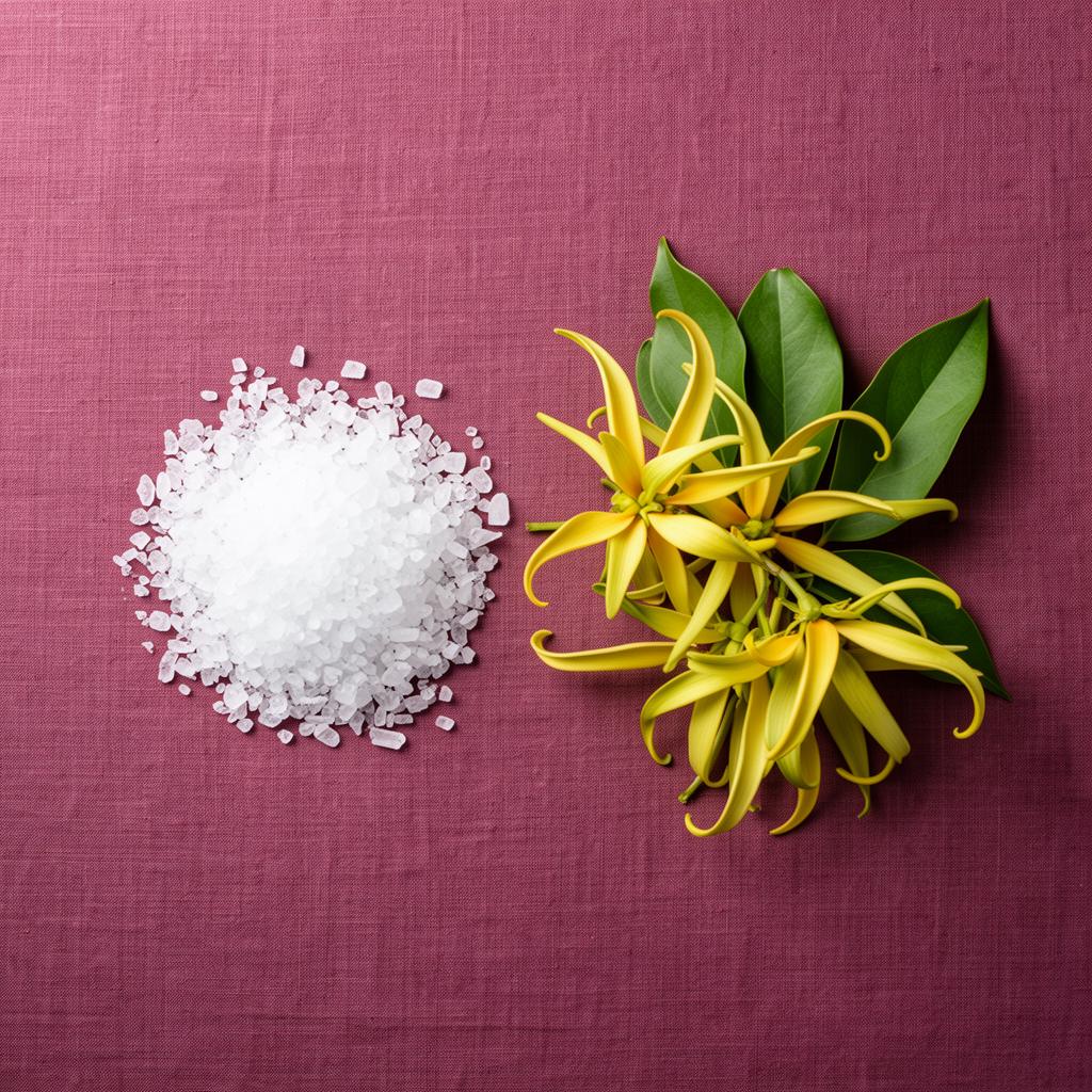 Ingrédients naturels Bain Parfumé Sensuelle à l'Ylang-Ylang