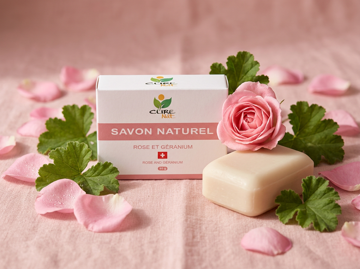 Savon Rose et Géranium