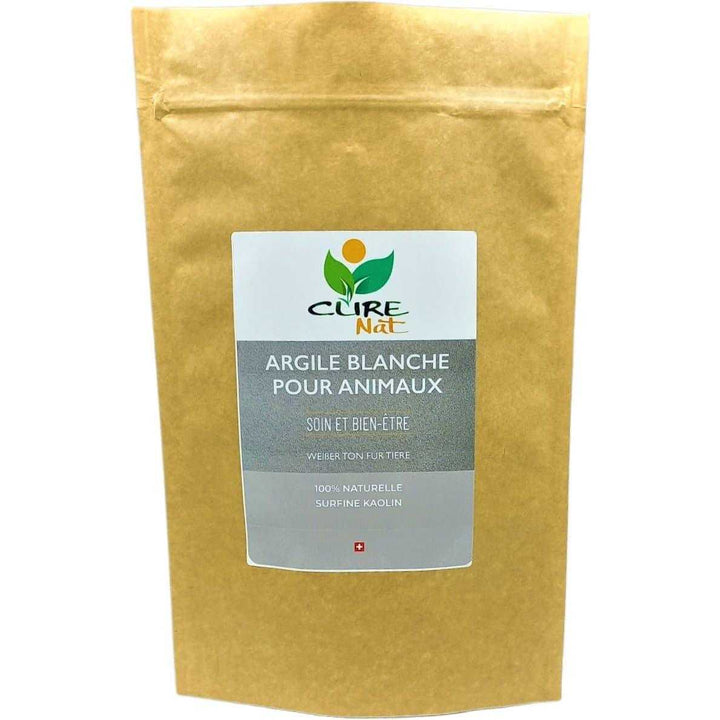 pack of Argile Blanche pour Animaux 100% natural superfine kaolin white clay
